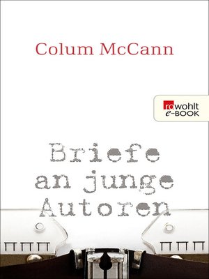 cover image of Briefe an junge Autoren